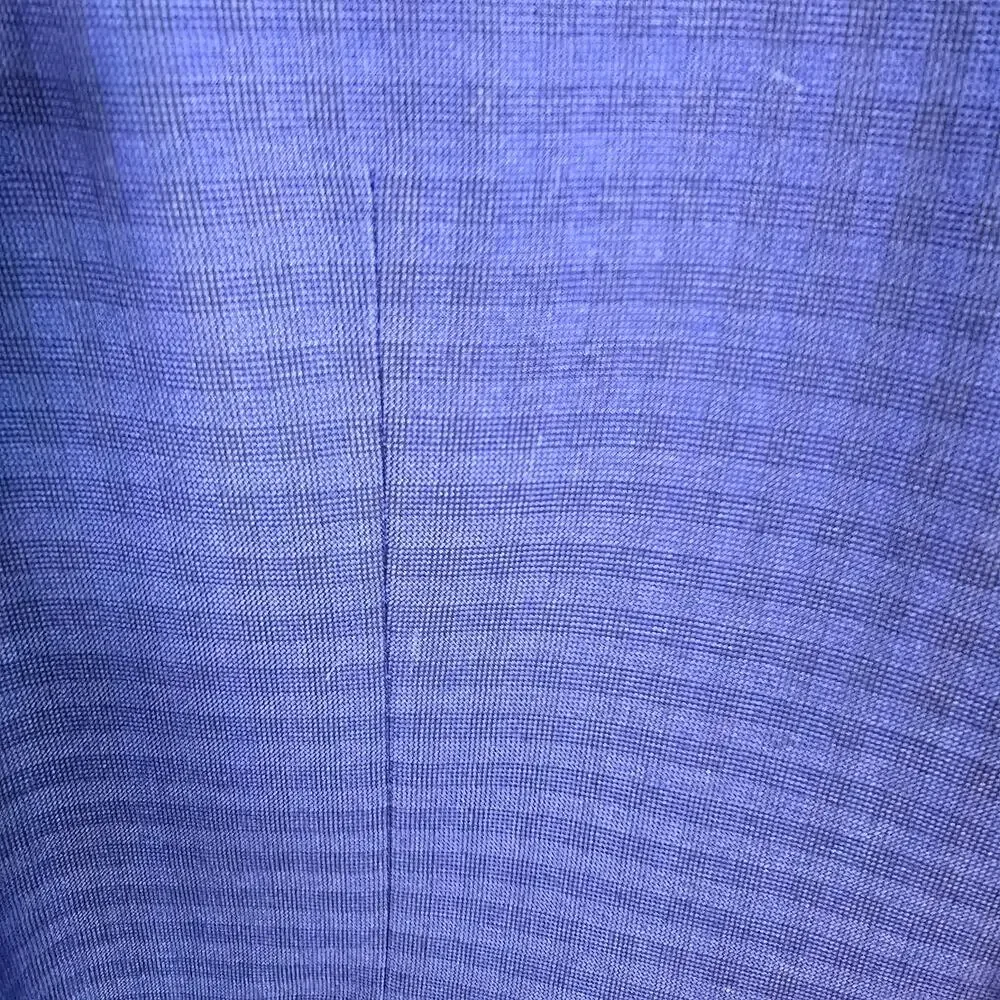 Oak Hill Mens Blue Check Blazer 2 Button Sport Coat Size 52 Regular